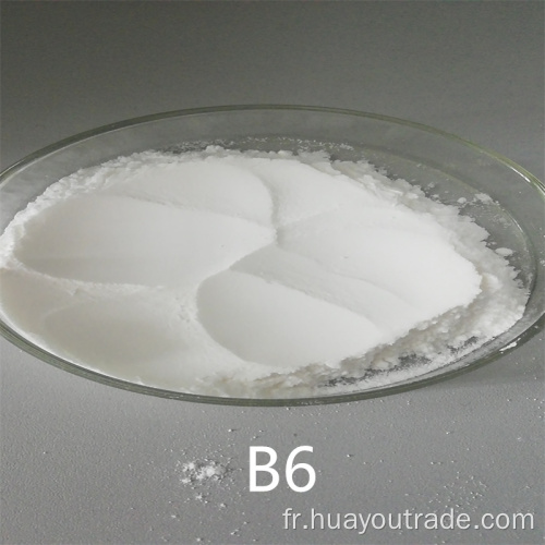 Vitamine B6 CAS 8059-24-3 poudre de pyridoxine organique HCl